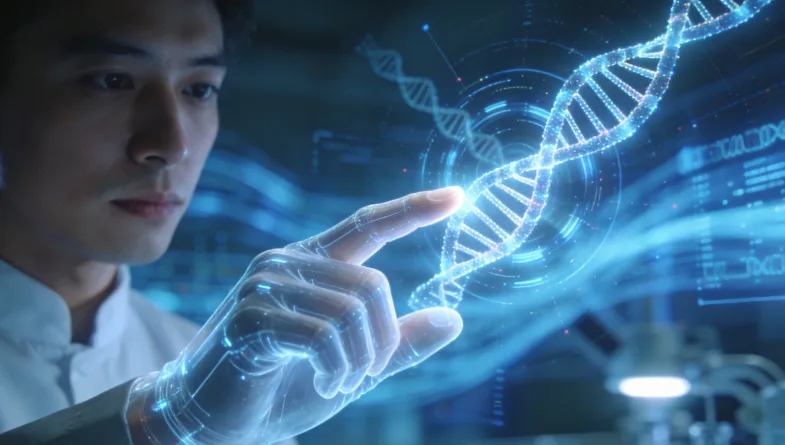 肿瘤组织切片与血液样本采集图示