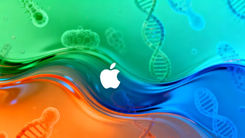 基因测序实验室工作场景