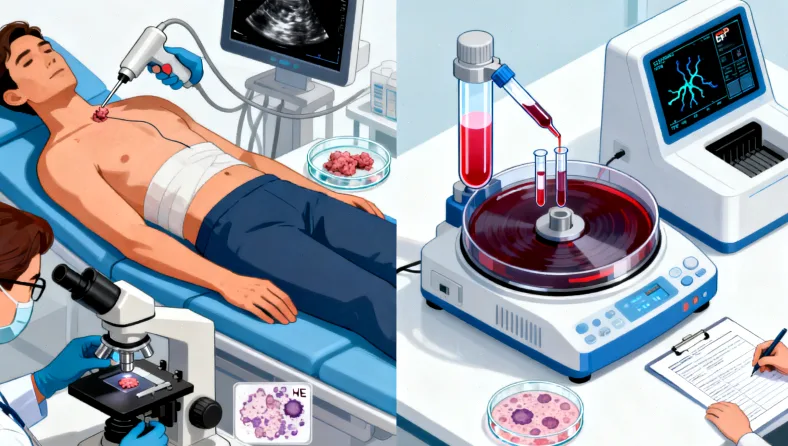 基因复发评分（RS）三个风险区间示意图