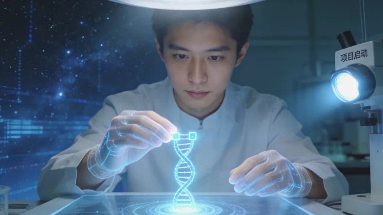 基因检测样本（蜡块）与物流转运箱图示