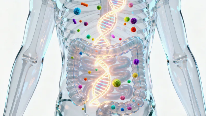 基因检测实验室测序仪工作示意