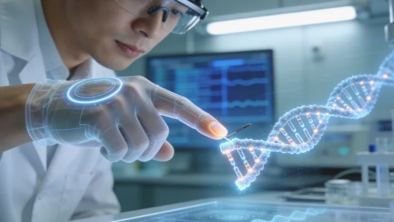 下一代测序(NGS)实验室内部工作场景