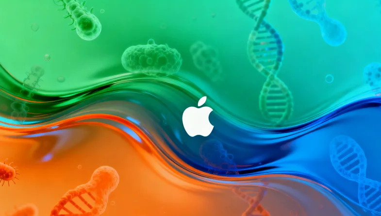 基因检测从采血到报告的流程示意图