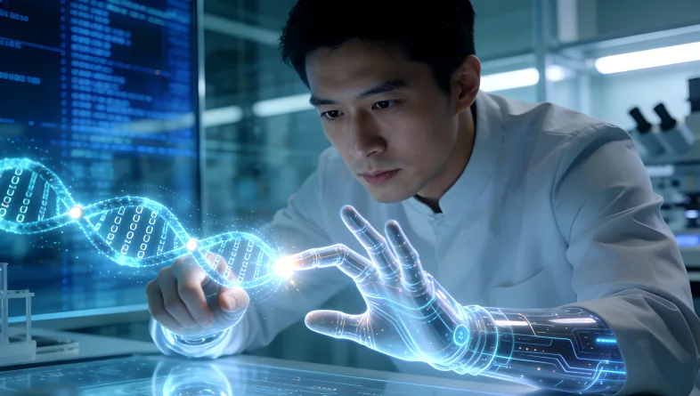 基因检测报告关键结论部分特写