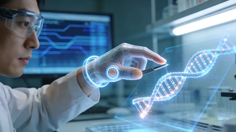 基因检测从采样到报告的流程简图