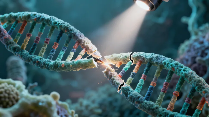 肿瘤组织样本切片处理过程