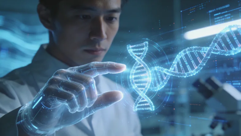 专业咨询师与客户进行检测前沟通