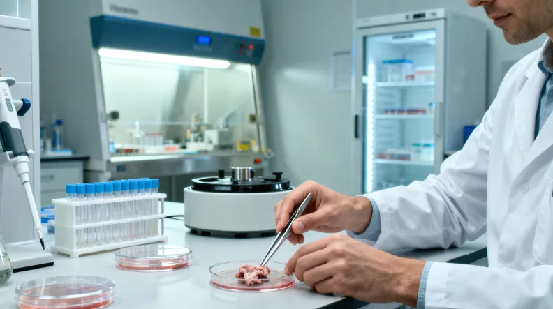 无痛口腔拭子采样过程示意图