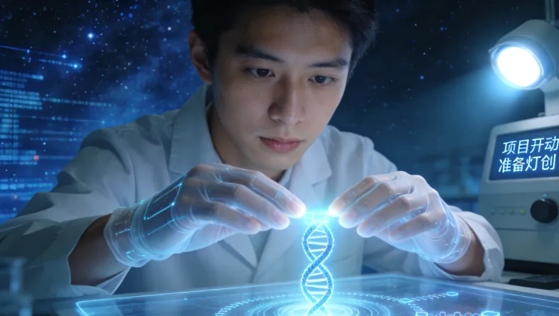 医生与咨询者沟通解读基因报告场景