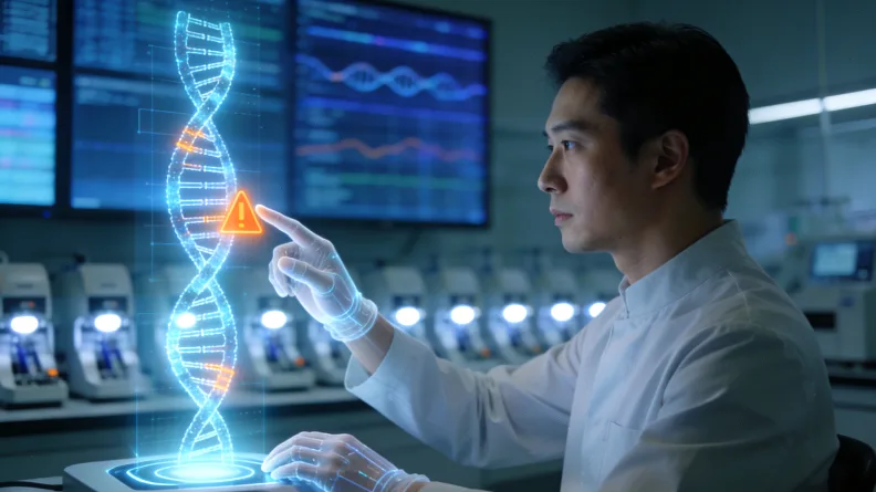 专业人员进行静脉血采样操作特写