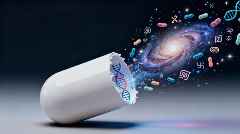 荧光显微镜下HER2 FISH检测结果示意图