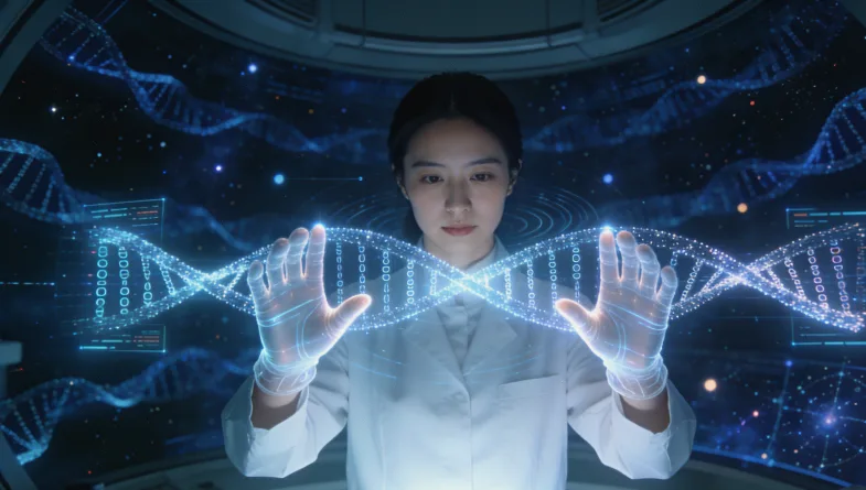 HER2基因扩增与未扩增对比示意图