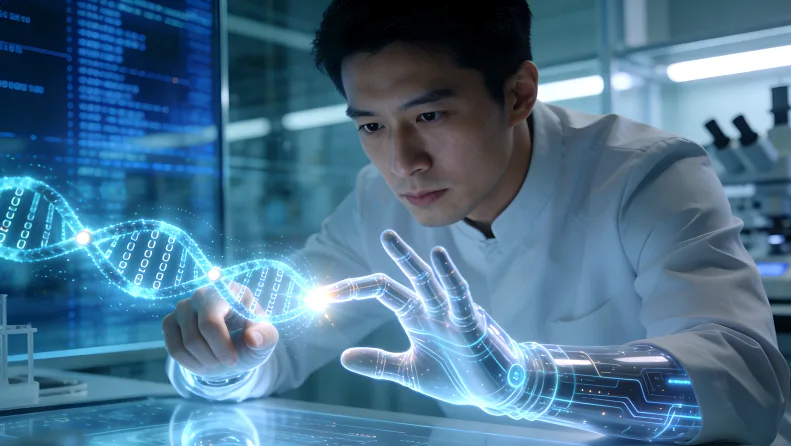 心脏结构与部分相关基因示意图