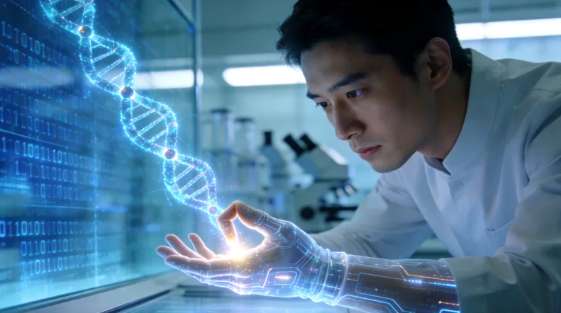 专业人员进行口腔拭子样本采集示范