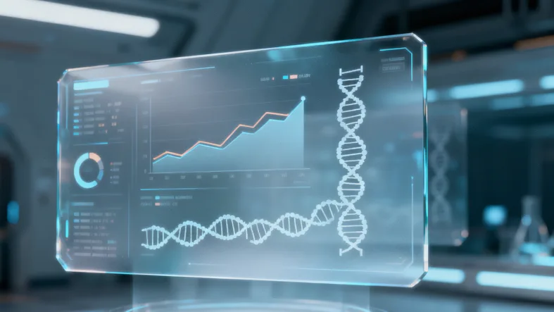 BRCA基因结构示意图与突变位点