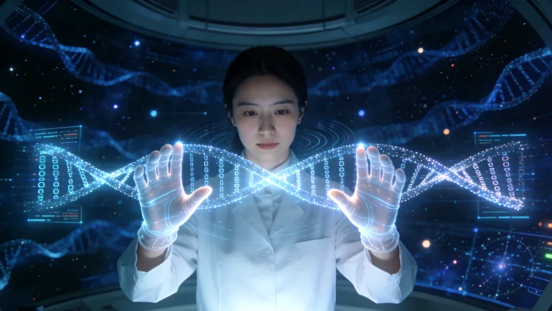 基因检测从采血到报告的完整流程图示