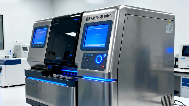 基因测序实验室内部工作环境