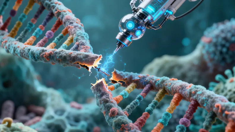 高通量测序实验室内部工作环境示意图