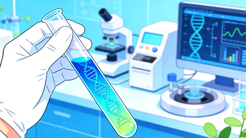 样本采集（口腔拭子）操作示意图