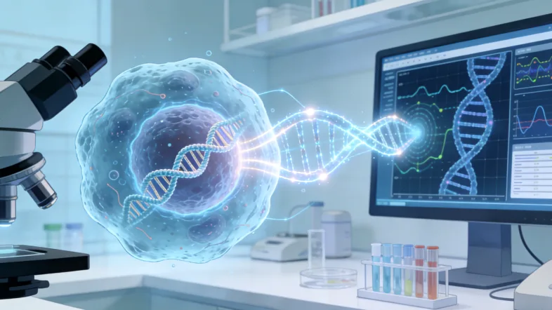 HER2蛋白在细胞膜上表达示意图