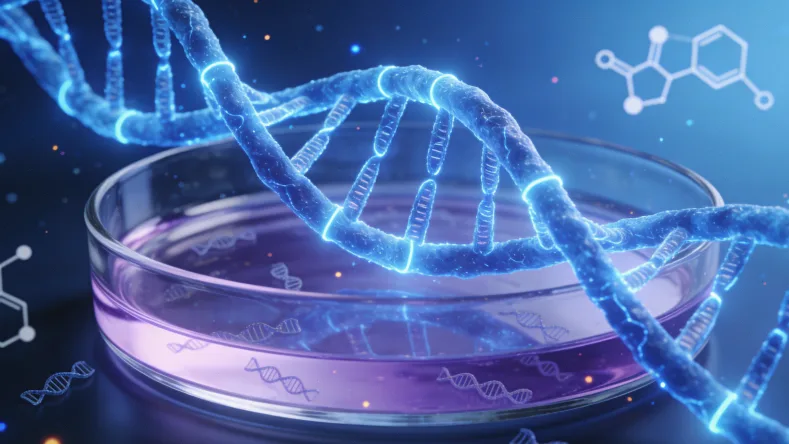 专业遗传咨询师与客户沟通示意图