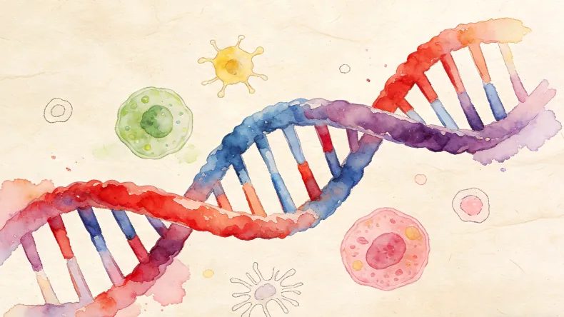 肺癌靶向治疗基因检测流程示意图