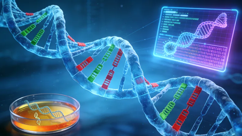 遗传咨询师与信阳家庭面对面沟通场景