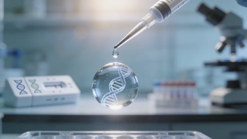 无菌口腔拭子样本采集操作示意