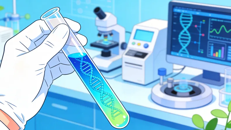 高通量测序实验室工作场景