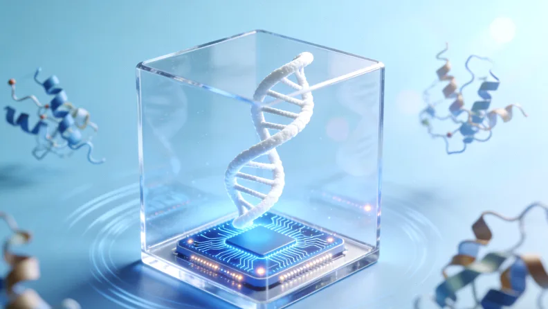 专业遗传咨询师与客户沟通场景示意图