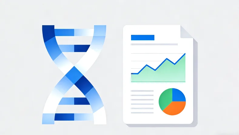 遗传咨询师与咨询者进行面对面沟通示意图