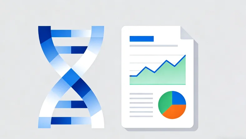 遗传咨询师与咨询者进行面对面沟通