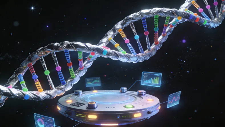 专业人员进行无创口腔拭子样本采集示意