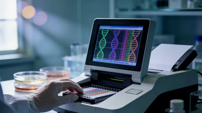 基因检测报告重点部分示意图解