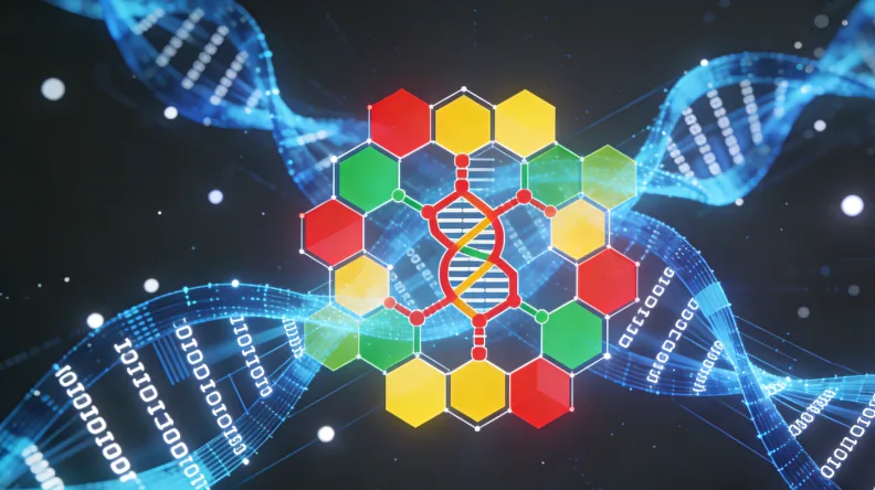 基因检测从采血到报告的流程图示
