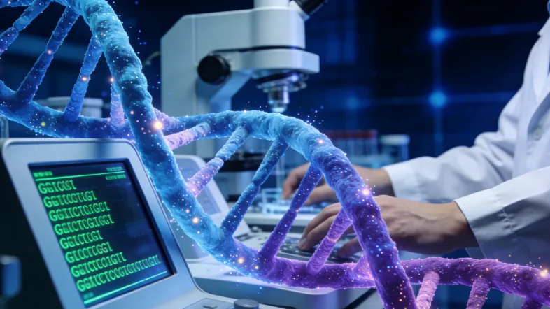 专业顾问进行检测前遗传咨询场景