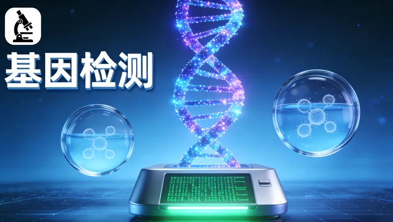 基因检测从采血到出具报告的标准化流程图示