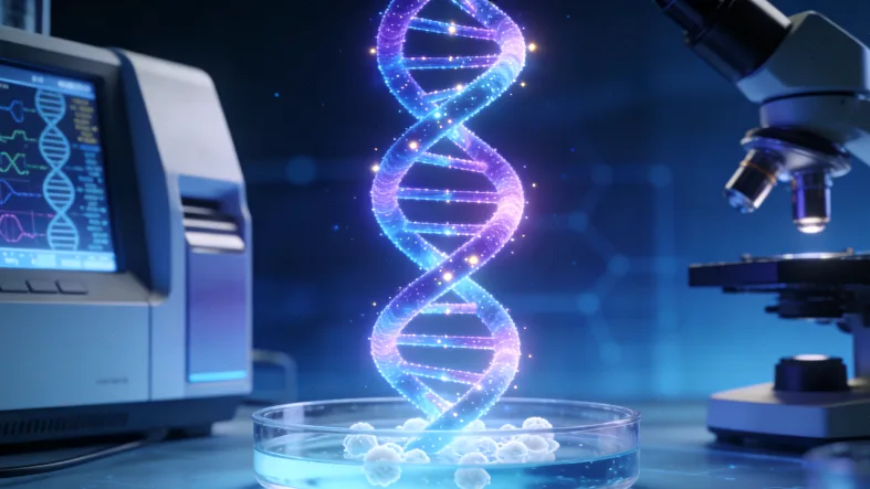 基因检测样本采集过程图示