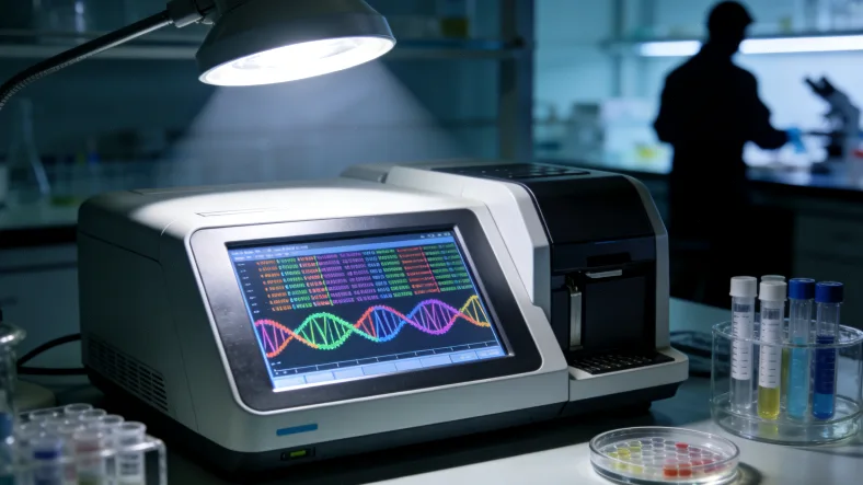 口腔拭子样本采集操作示意图