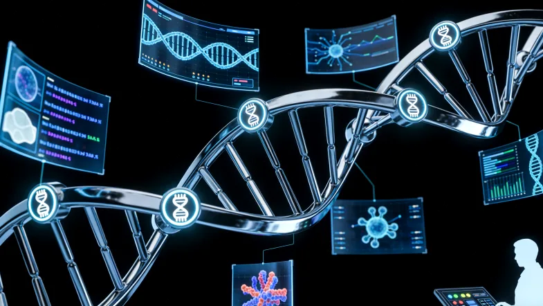 专业遗传咨询师与咨询者沟通场景