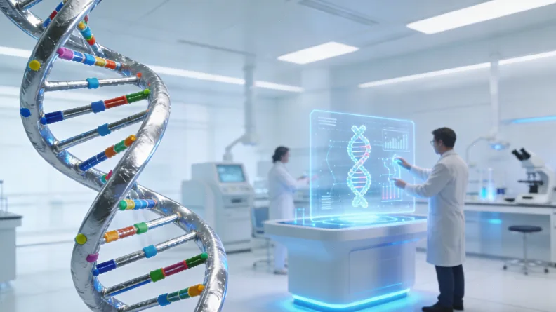 遗传咨询师面对面解读检测报告示意图