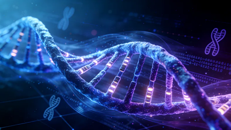 遗传咨询师与家庭成员进行沟通的场景