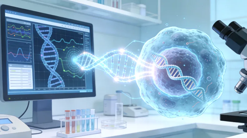 基因测序实验室工作流程简图