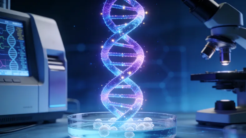 KRAS基因在细胞信号通路中的示意图