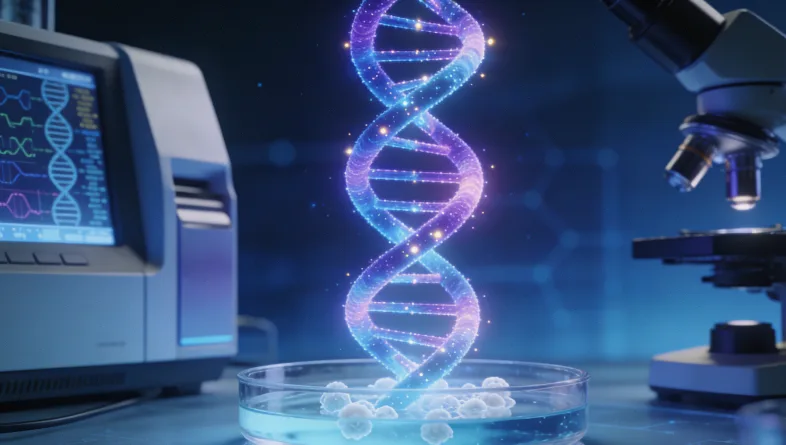 RET基因突变驱动细胞生长示意图