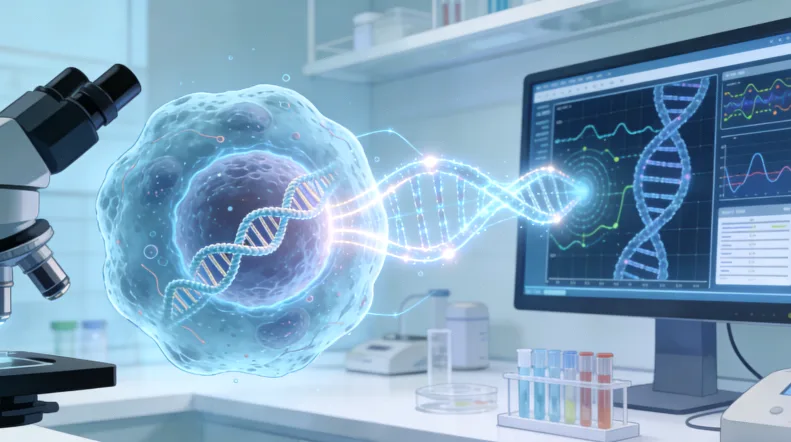 结直肠癌BRAF基因突变示意图