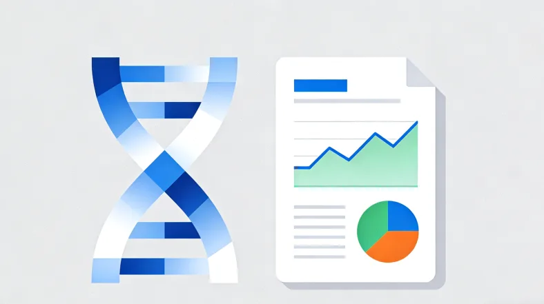 基因检测实验室工作场景