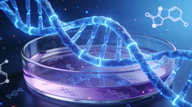 基因检测采样(抽血)过程示意图