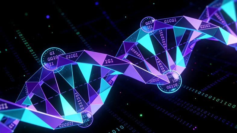 病理科医生在显微镜下观察切片