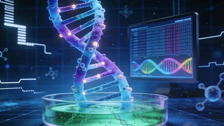 线粒体结构与核基因调控示意图